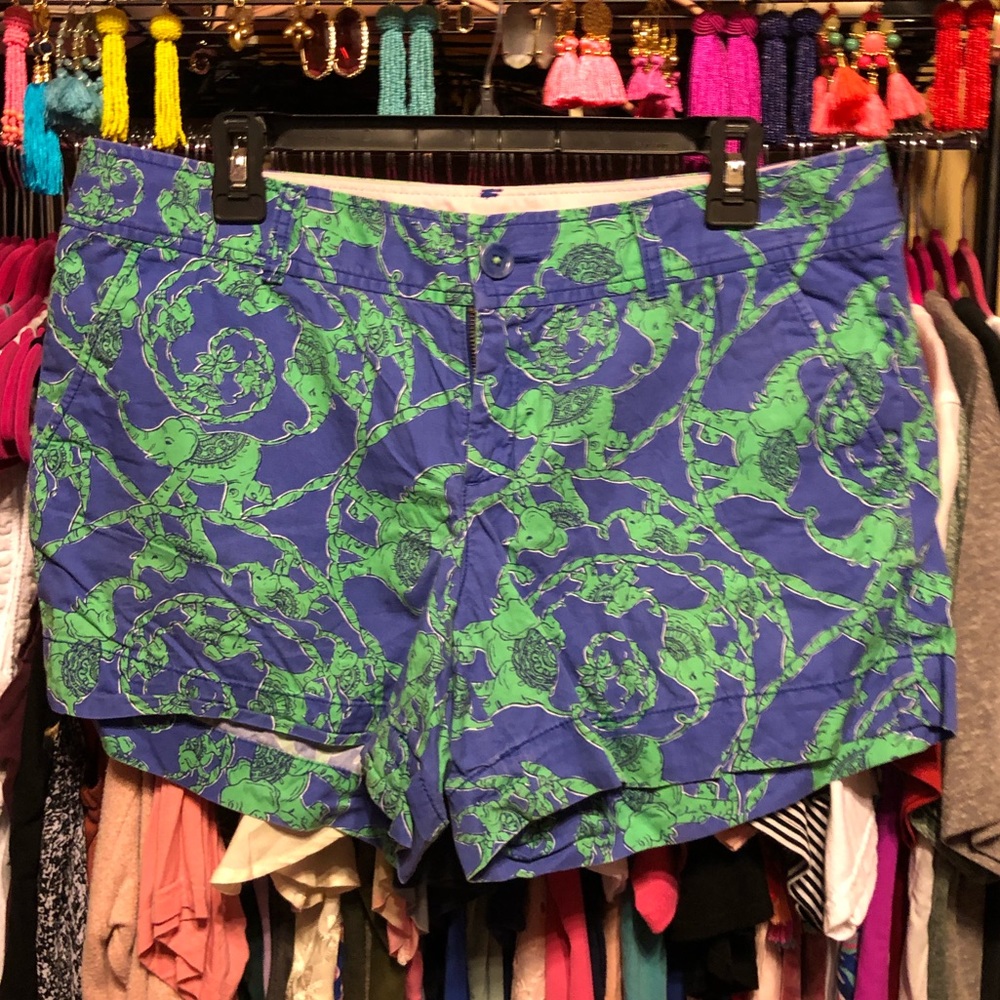 EUC Lilly Pulitzer Loopy Callahan shorts